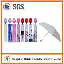 OEM/ODM usine d’alimentation personnalisé impression rayée ombrelle ombrelle promotionnel
